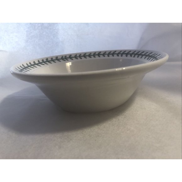 Portmeirion Botanic Garden Forget Me Not Rim Cereal Oatmeal Bowl Made In England - Picture 4 of 12